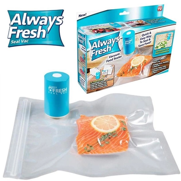  Вакуумный упаковщик  Always Fresh, вакуумные пакеты для еды 