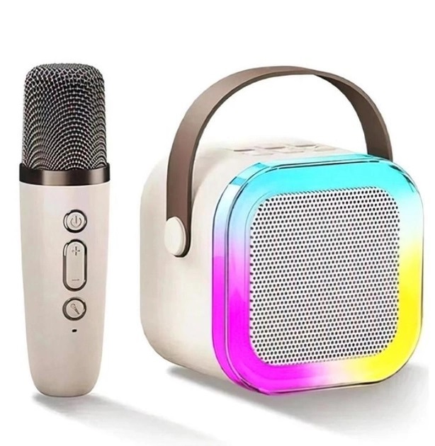  K12  Караоке детское колонка 1 микрафон Bluetooth калонка 