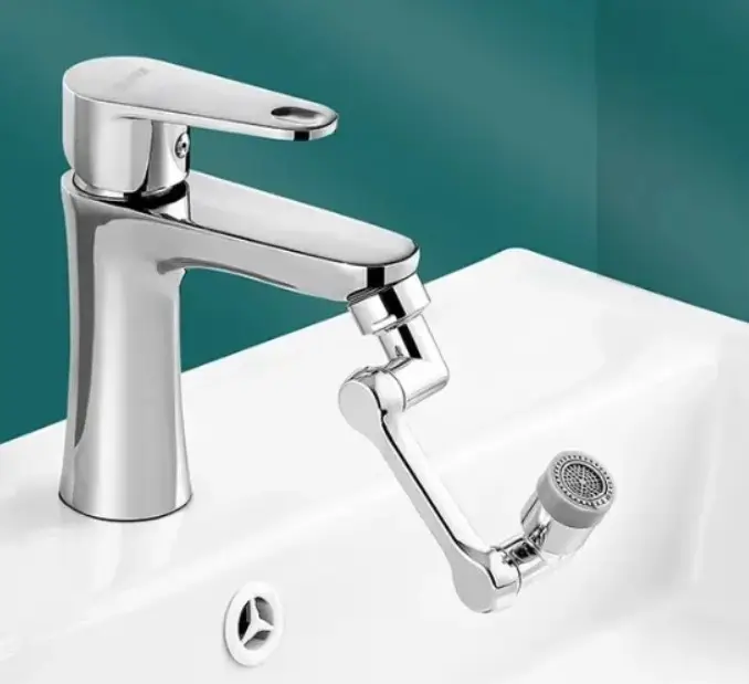  Насадка аэратор на кран FAUCET SPLASH HEAD поворотна гловка на 1080 градусов 