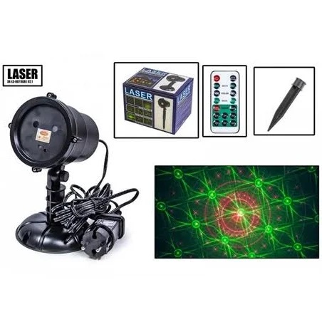  Проектор Led Image (иммитация волны). Пластиковый корпус 