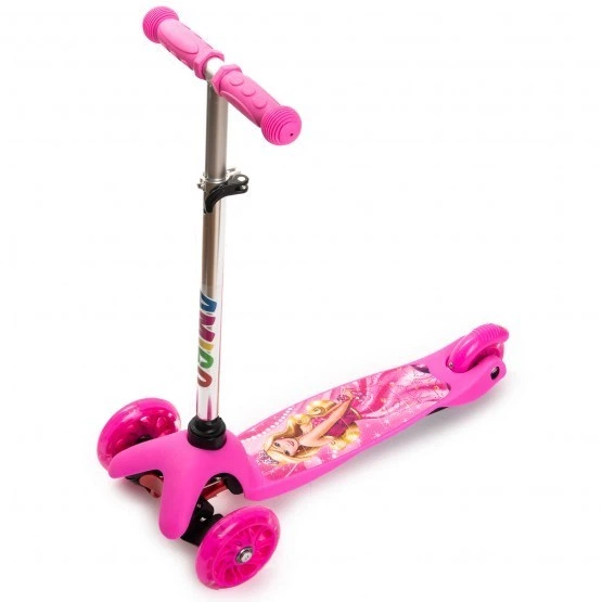  Самокат триколісний Scooter Тачки Червоний синій чорний рожевий 