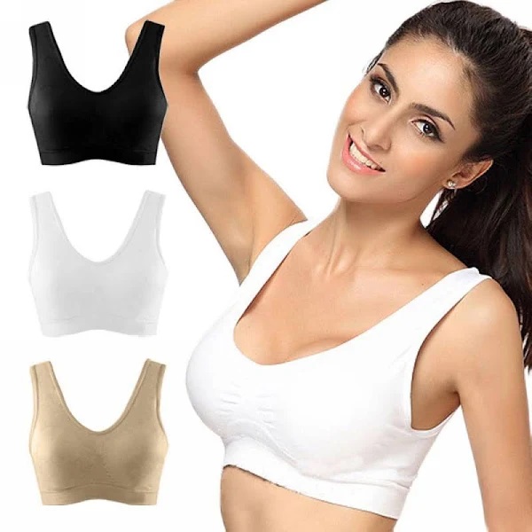  Magic Bra - Бесшовный лифчик, бюстгальтер без косточек, спортивный (L,XL,2XL) 