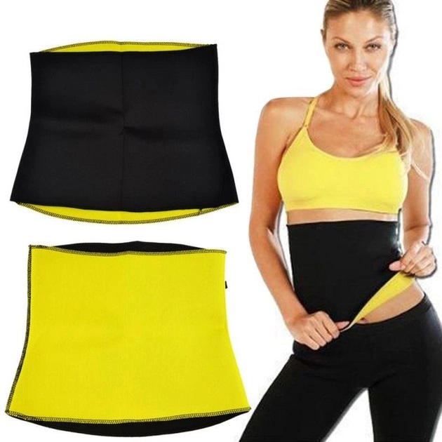  Пояс для похудения Hot Shapers Belt (L, XL, 2XL, 3XL) (черный) 