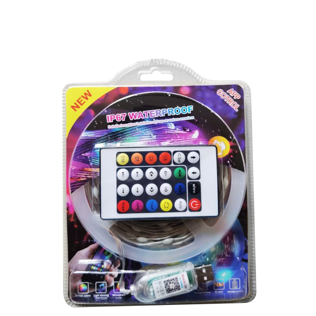  Светодиодная LED лента RGB с пультом и USB питанием 10м
 