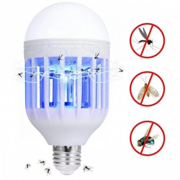 Антимоскитная светодиодная лампа ловушка уничтожитель Zapp Light 2 в 1 