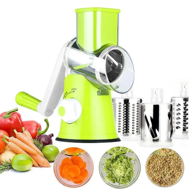  Овощерезка и мультислайсер для овощей и фруктов Kitchen Master / Терка в форме мясорубки! 