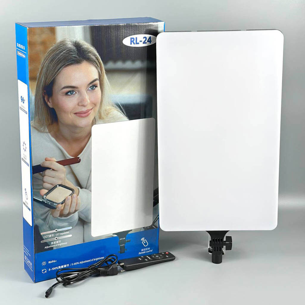  Прямоугольная LED-лампа для фотостудии RL-24 