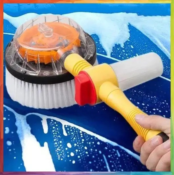  Вращающаяся щетка насадка для шланга Water Blast Cleaner Roto Brush 