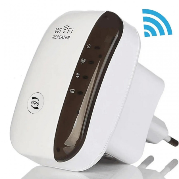  Усилитель Wifi сигнала (ретранслятор) 300Mbps White 