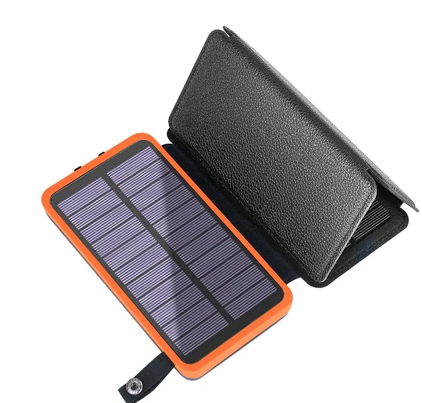  Повербанк (Solar) 10000 mAh - зарядка с солнечной панелью 
