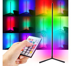  Смарт RGB торшер с управлением со смартфона и пульта 