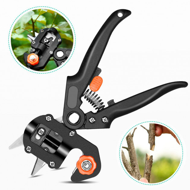  Секатор прививочный Titan Professional Grafting Tool с 3 ножами 