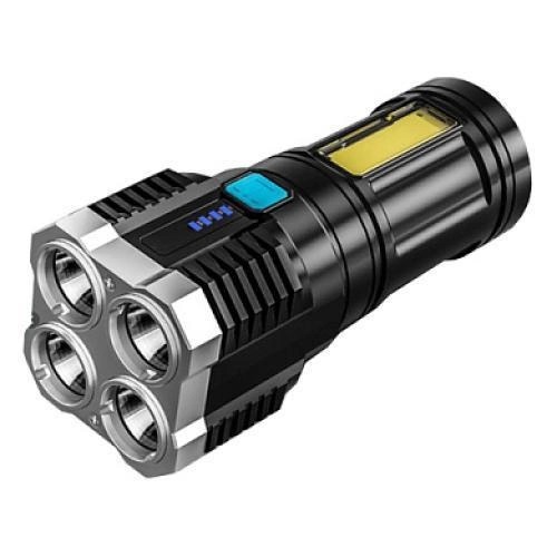  X509-4LED+COB, ручной фонарь 