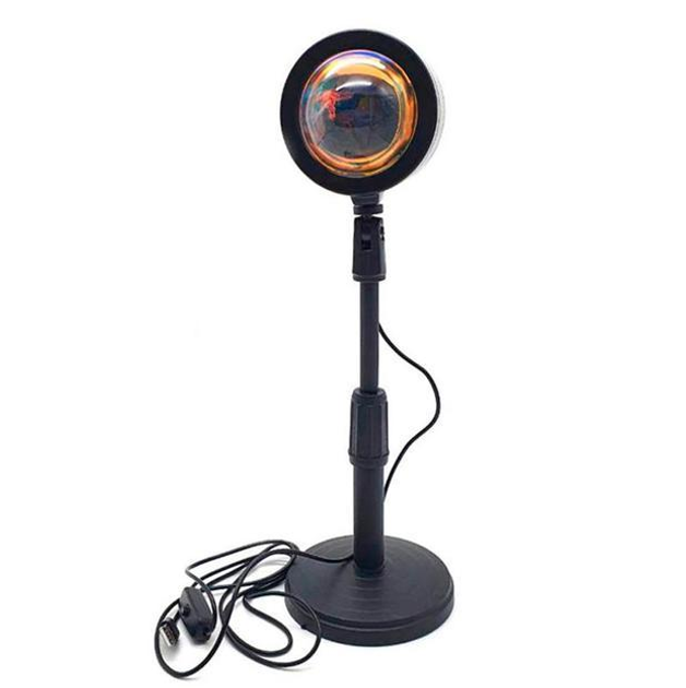  Sunset Lamp проекционный светильник пультом управления 