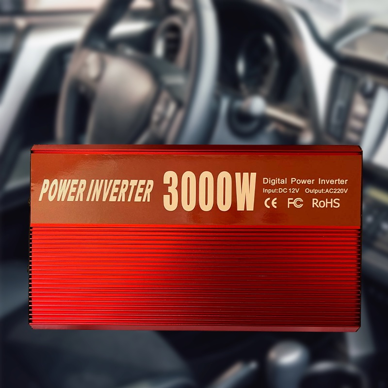  Автомобильный инвертор 3000W в автомобиль с розеткой и USB 12/220V 