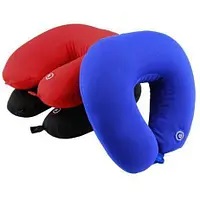  Подушка массажер Massage Neck cushion (красная, синяя, зеленая, черная) 