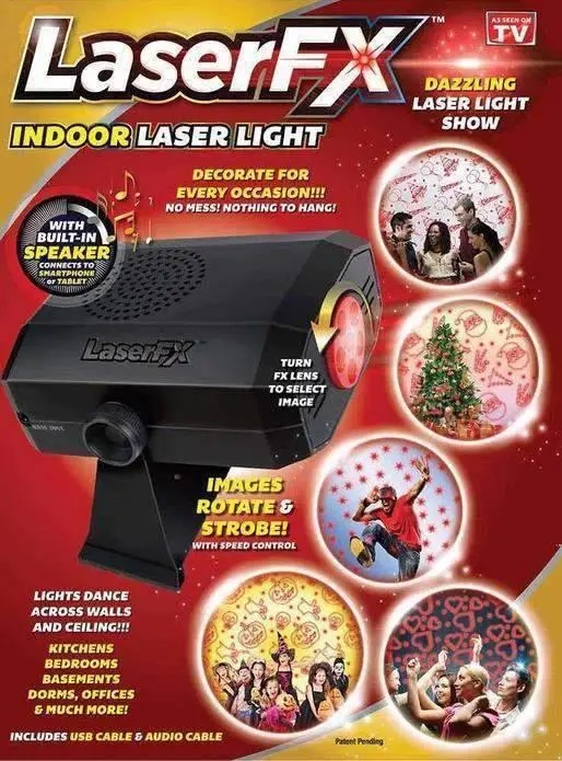  Новогодний проектор Laser FX 