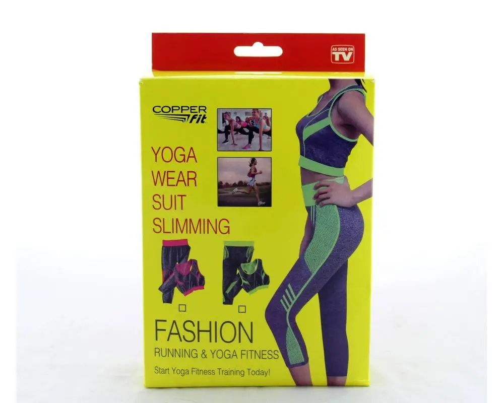  Костюм для фитнеса cooper fit yoga (лосины и майка) 