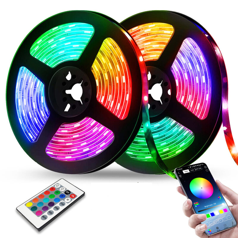  Светодиодная лента с пультом smd RGB –5050
 