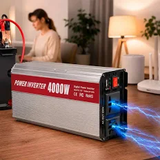  Автомобильный инвертор 4000W в автомобиль с розеткой и USB 12/220V 