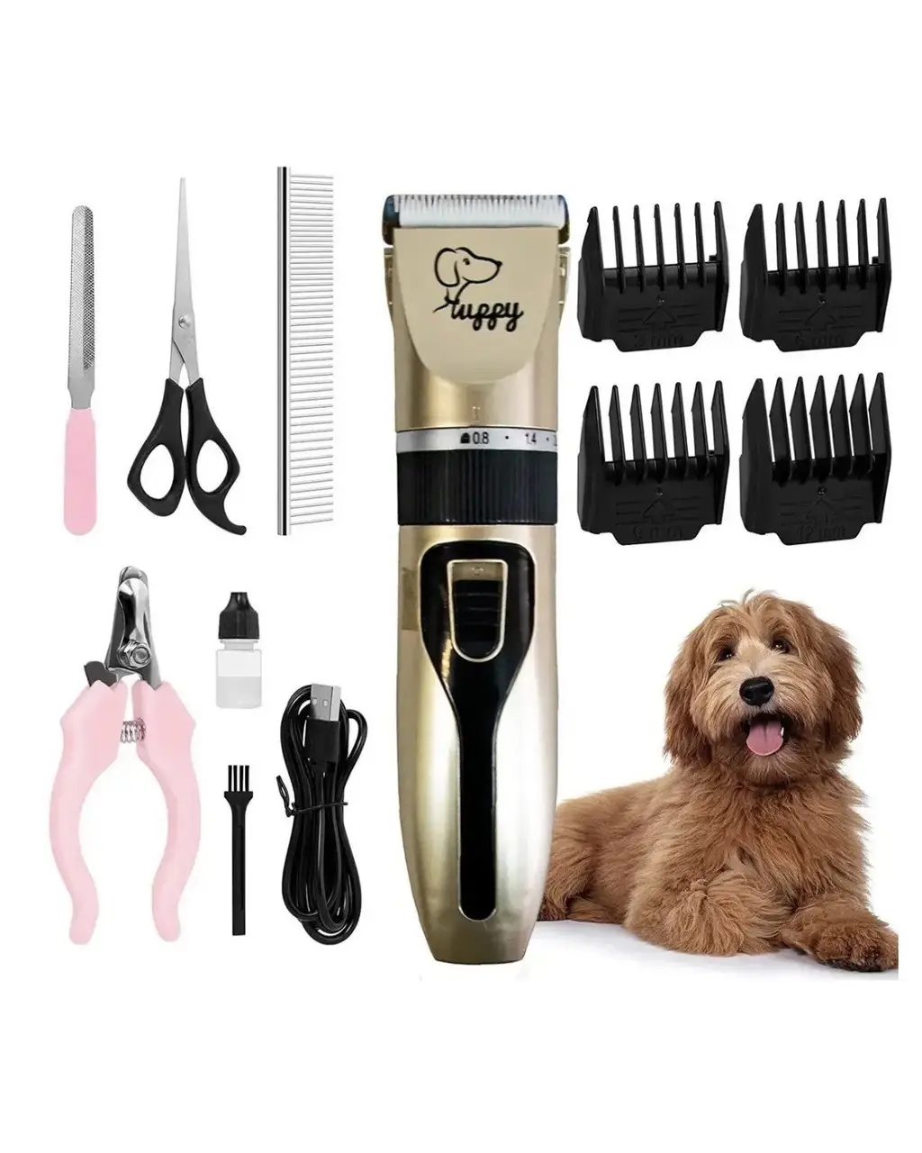  Комплект для стрижки волос для домашних животных Pet Clipper Kit MX-250 