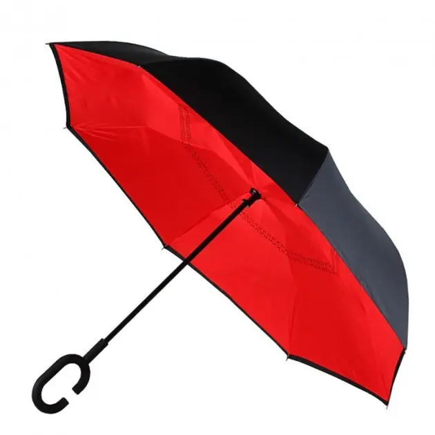  Зонтик автомат Umbrella, зонт перевертыш, умный зонт 