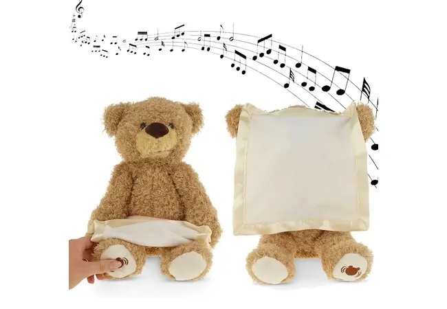  Мишка Пикабу (интерактивная игрушка) 30cm (поет песни) 