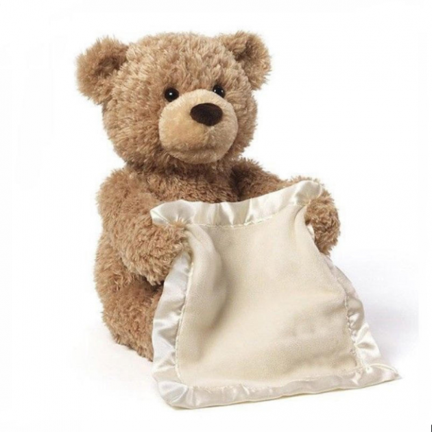 Детская игрушка интерактивная Мишка Peekaboo Brown Bear 30CM на английском 