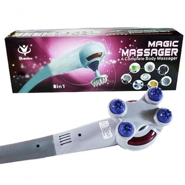  Массажер Magic Massager (220В) 8 насадок 