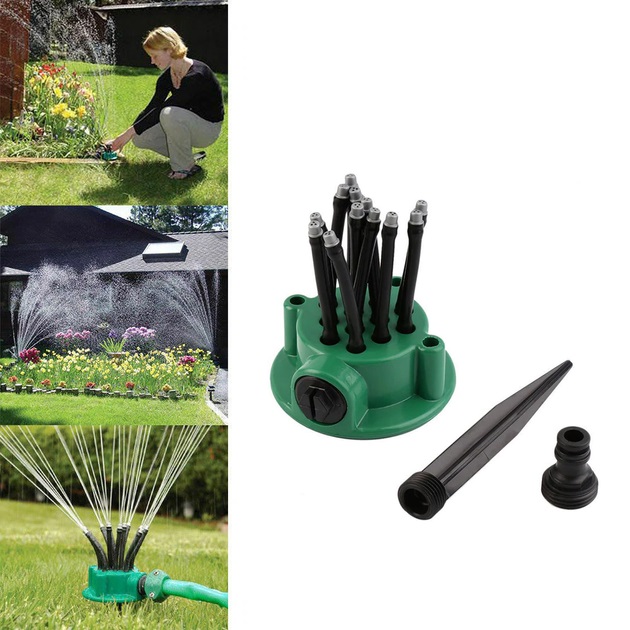  Распылитель для газона  360 multifunctional Water Sprinklers садовый 