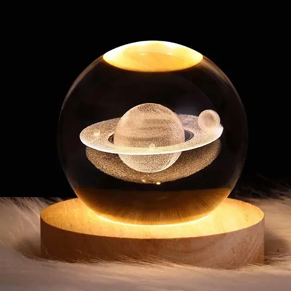  Светодиодная лампа шар CRYSNAL BALL LED 8cm 