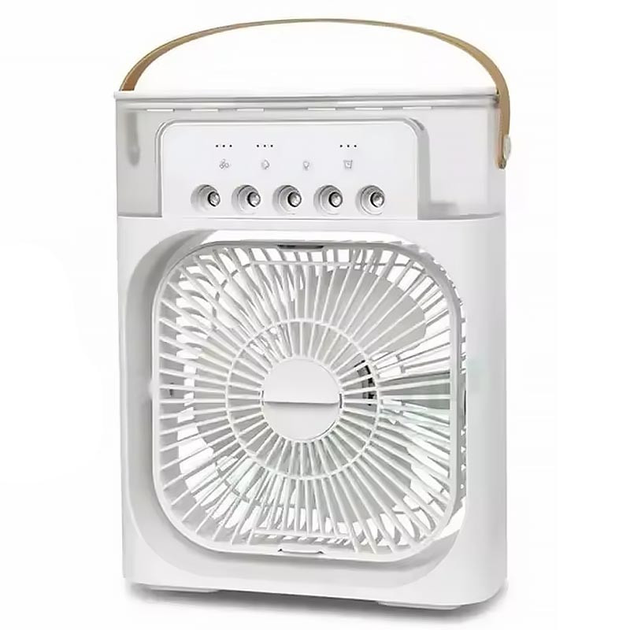  Портативный вентилятор Mini Cool Fan с распылительным охлаждением (White) Epik 