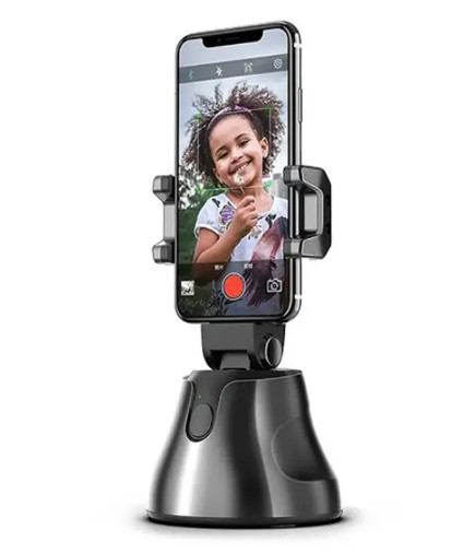 Держатель для смартфона 360 градусов K10 ABS с датчиком движения (распознавание лиц) 